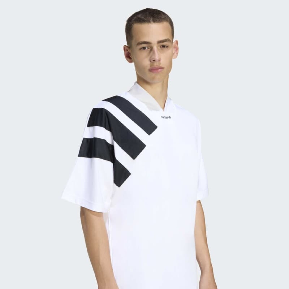 Remera Adidas Blocked - Blanco 