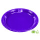 Plato Biodegradable 17cm x10Un Morado