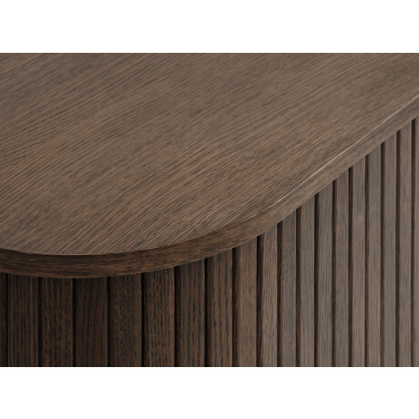 Aparador Lyngvig 160Cm 2 Puertas Persiana Roble Oscuro