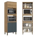 COCINA MODULADA 2,71 MT CAPUCCINO/AZUL - FINESSE COCINA MODULADA 2,71 MT CAPUCCINO/AZUL - FINESSE