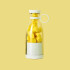 Licuadora Portátil Recargable Botella Con Agarre Usb Jugo Variante Color Blanco