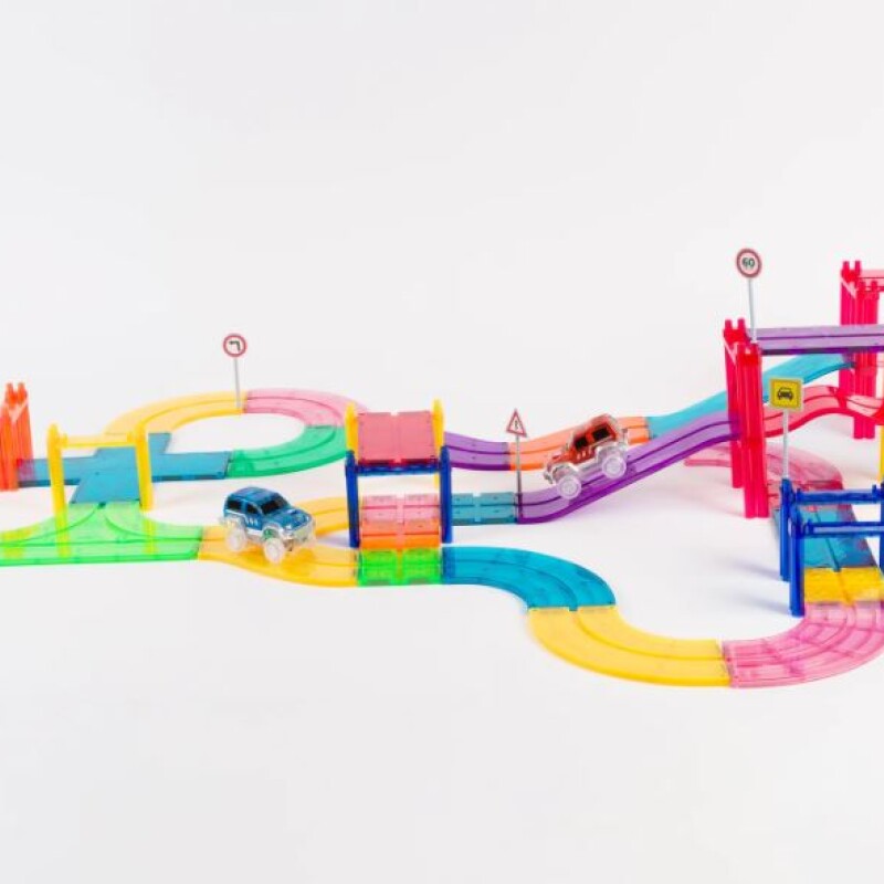 Pista de autos Imanix 50 pzas Pista de autos Imanix 50 pzas