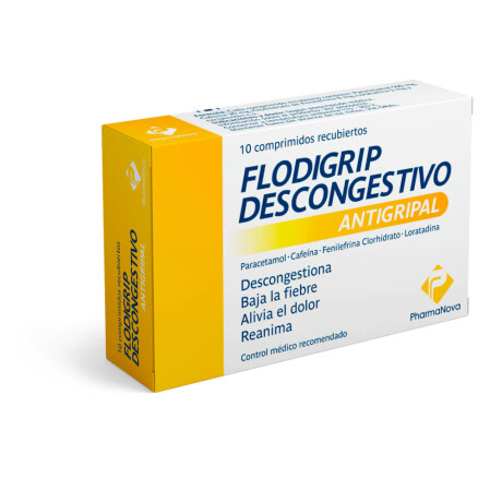 Flodigrip Descongestivo 10 Comprimidos Flodigrip Descongestivo 10 Comprimidos