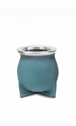 MATE DE CERÁMICA CHICO DELTA URBANO CIELO