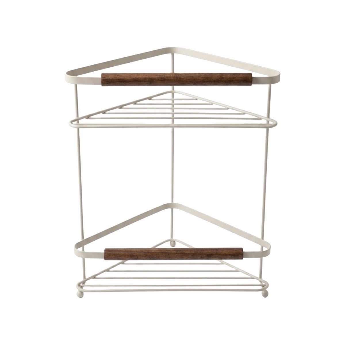 ORGANIZADOR ESQUINERO METAL BEIGE 2NIV 
