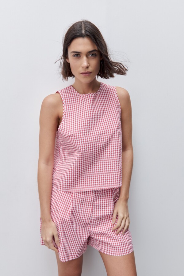SHORT CUBO Rojo