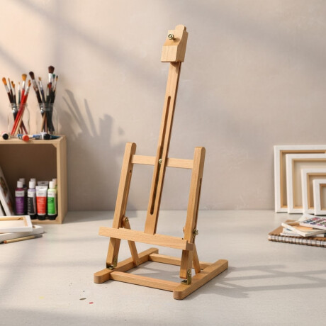 Atril de mesa caballete para pintor MADERA