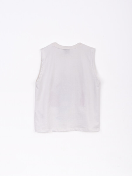 MUSCULOSA SURF STITCH BEIGE