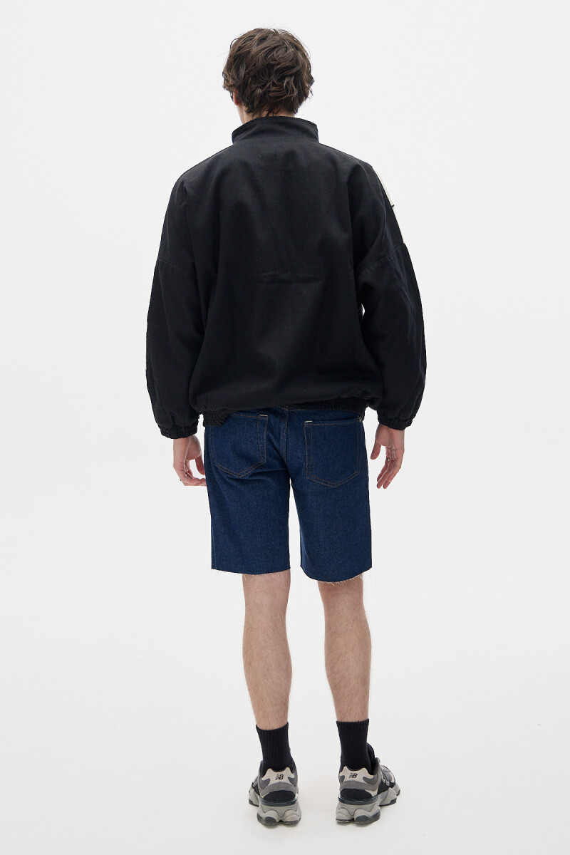 Campera Olímpica Denim Solid Black