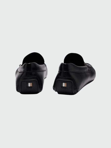 BOSS - Mocasines de cuero con suela antideslizante, NOEL 0