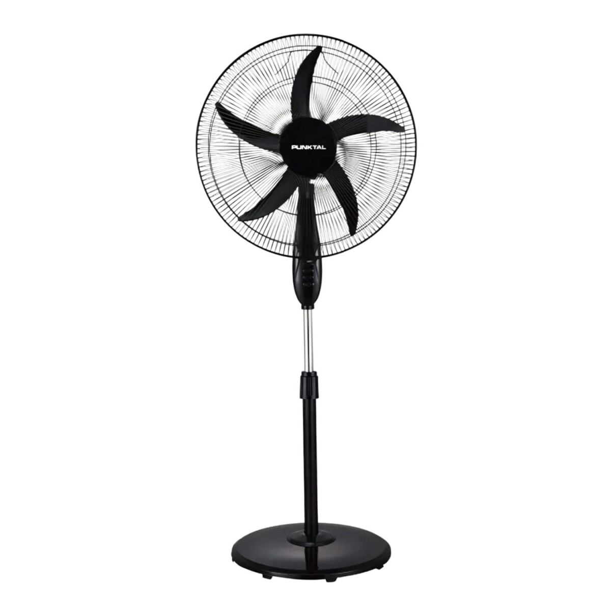 Ventilador de Pie Punktal con 5 Aspas 50cm Negro 