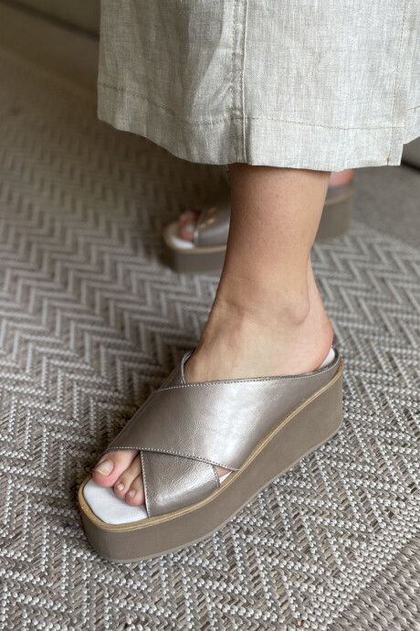 Sandalia eva Charol vison