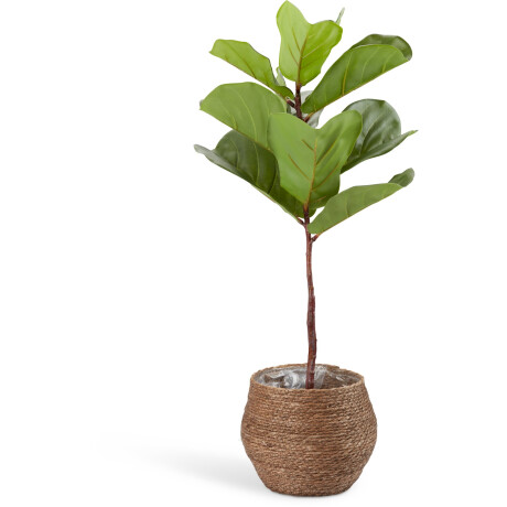 Maceta SIVERT Ø26xA23cm marrón Marrón