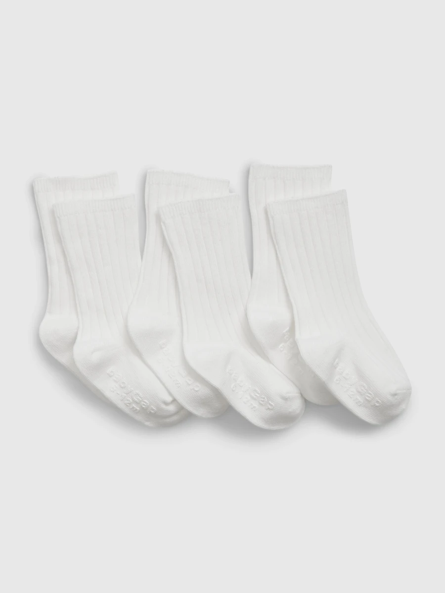 Medias Pack X3 Bebé - Optic White 1 