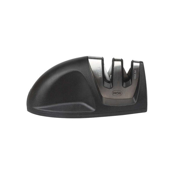 AFILADOR DE CUCHILLOS 9.5X5 CM. NEGRO