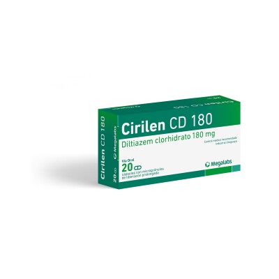 Cirilen Cd 180 Mg. 20 Caps. Cirilen Cd 180 Mg. 20 Caps.