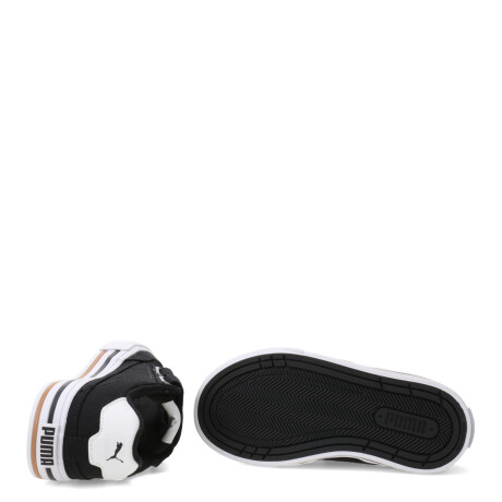 Championes de Niños Puma Court Classic Vulc FS Negro - Blanco