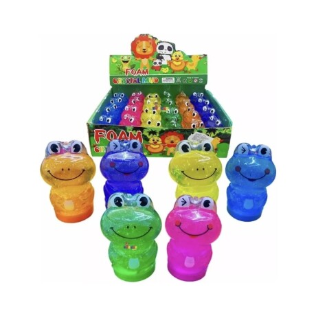 Slime Glitter Rana Mágica Colores Surtidos 001