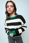 Sweater rayado verde