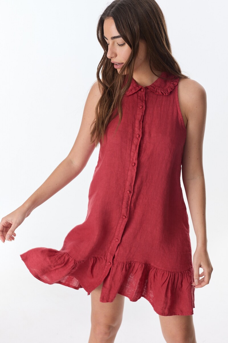 Vestido Lavanda Bordeaux