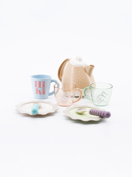 JUEGO DE TÉ BEIGE