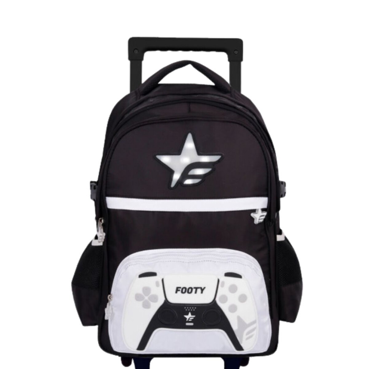 MOCHILA FOOTY 18 CON LUZ LED C CARRO S/C