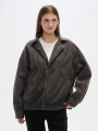 Campera Filoi Gris Oscuro