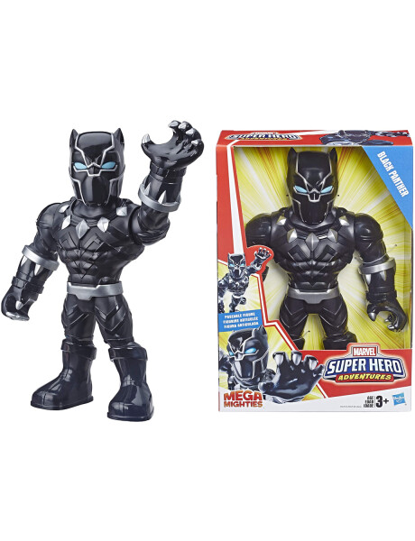Figura Super Hero Mega Migthies Playskool Marvel Hasbro Black Panther