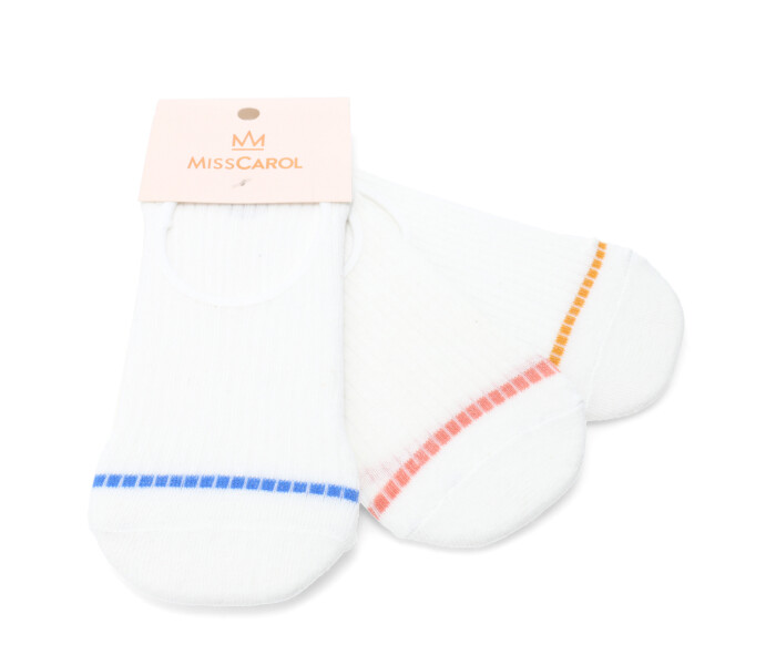 Medias de Mujer Miss Carol Media Line pack X3 Blanco