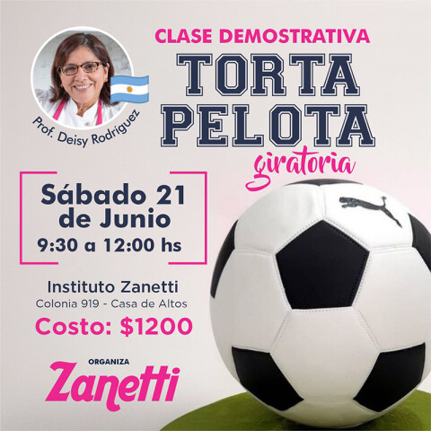 Clase Demostrativa Torta Pelota Giratoria Clase Demostrativa Torta Pelota Giratoria