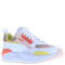 Championes de Mujer Puma X-Ray 2 Square Blanco - Rosa - Amarillo