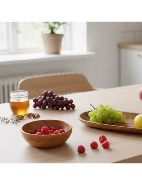 BOWL REDONDO MADERA 15X15X5CM BOWL REDONDO MADERA 15X15X5CM
