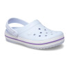 Zueco de Mujer Crocs Band c/tira Atras Lila