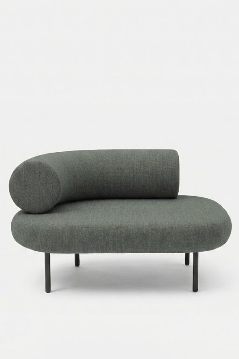 Sofá modular Pompidou 1C right - Gris 
