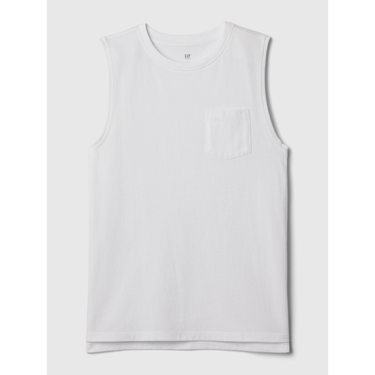 MUSCLE TANK - OPTIC WHITE 