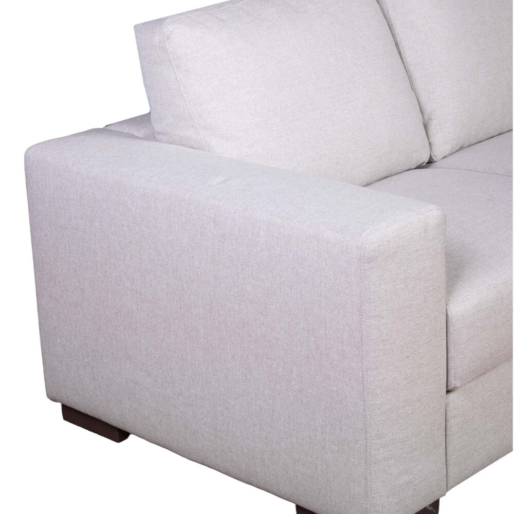 SOFA 2 CUERPOS TELA NATURAL-BEIGE SMART BEIGE