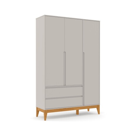 PLACARD 3 PUERTAS MDF GRIS NEW FELICITAS KIDS