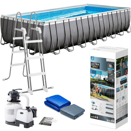 Piscina Intex Estructural 17203 L 549x274x132 + Bomba Gris
