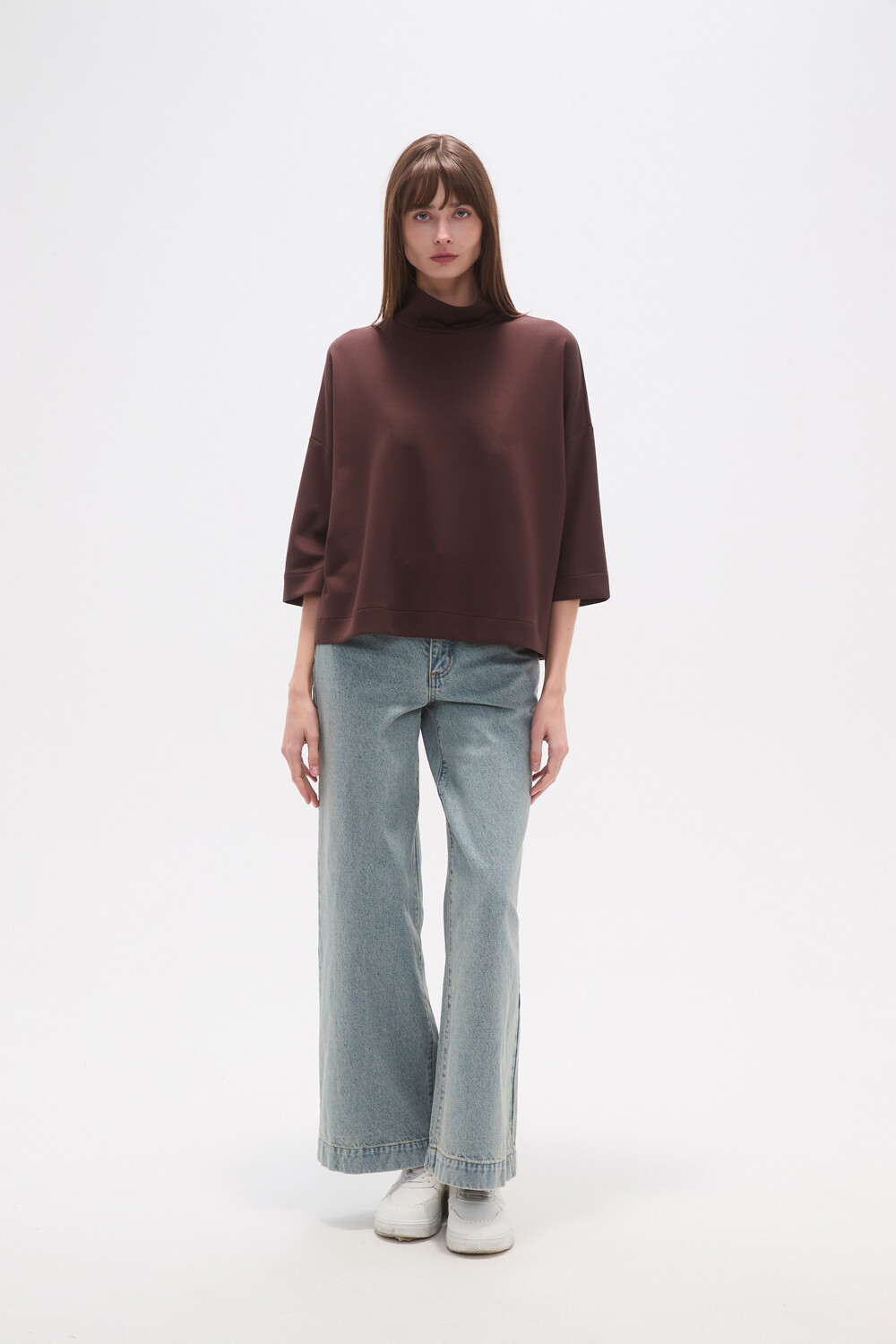 Polera Ombus Chocolate