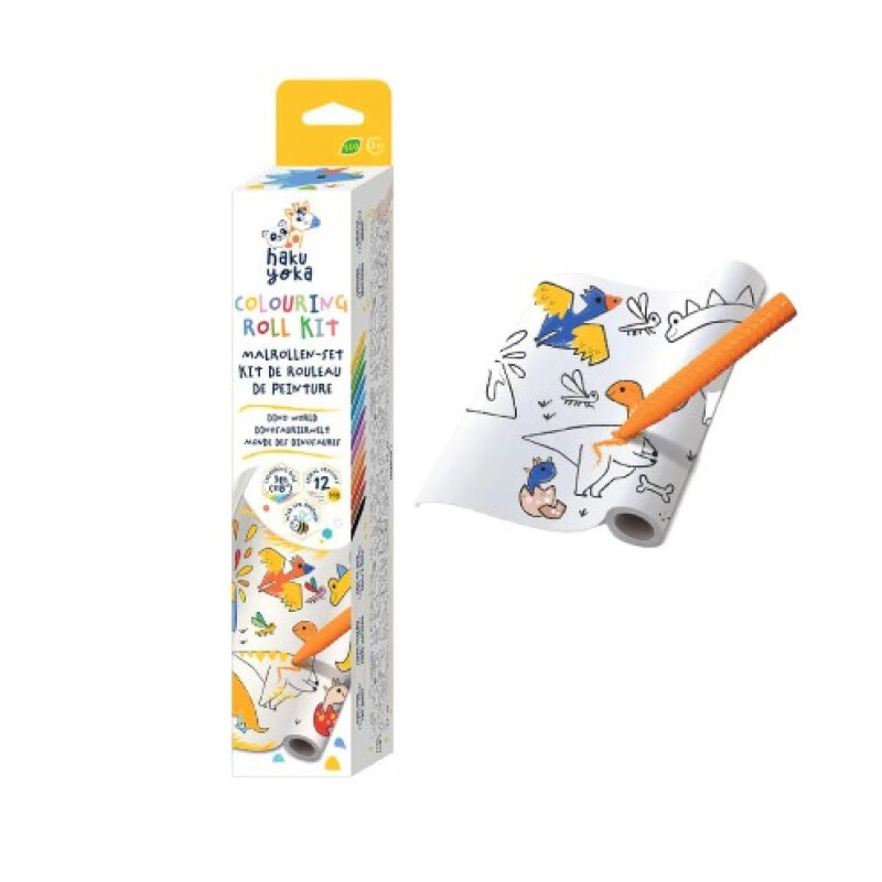 Roll para colorear 3mts Mundo Dino- Avenir Roll Para Colorear 3mts Mundo Dino- Avenir