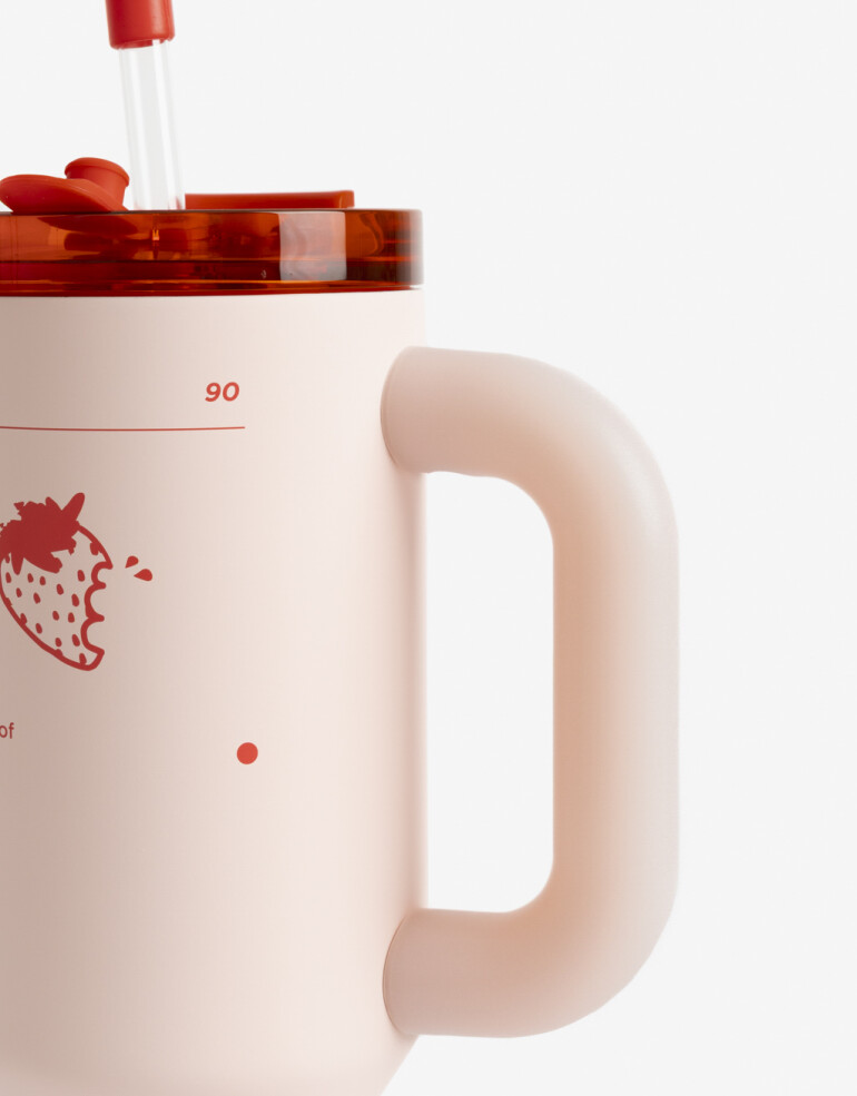 Artículos cocina Vasos Vaso Metálico Estampado - Combinacion Bicolor