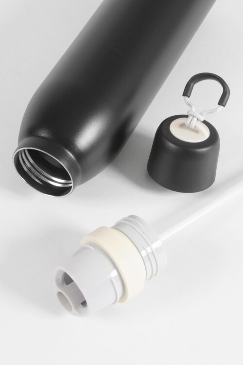 Botella 720 ml con strap negro