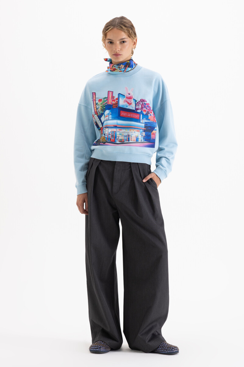 Buzo Fortune Celeste