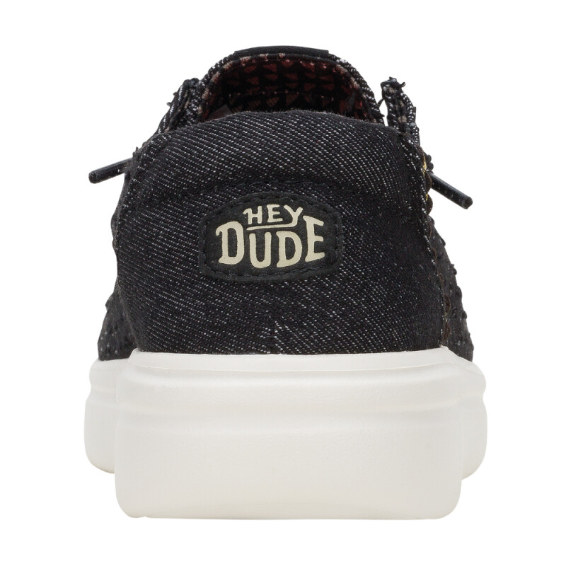 Wendy Rise Perf Canvas - Mujer Black