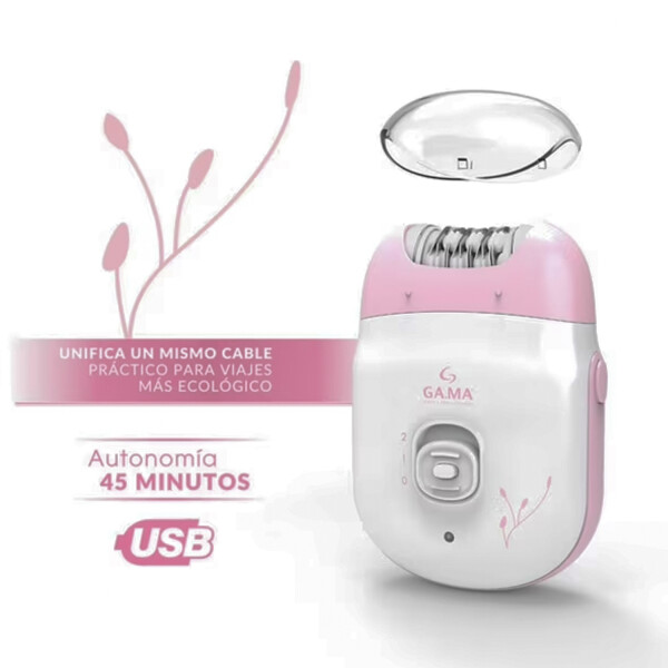 Depiladora De Pinzas Gama Velvet Usb Inalámbrica DEPILADORA GAMA E VELVET BAT BLANCA