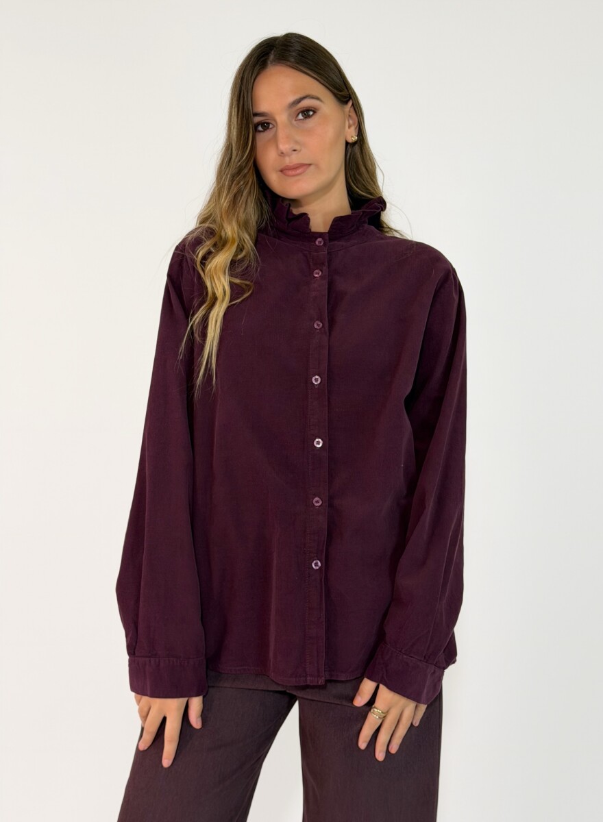 CAMISA PEONIA - PURPURA 