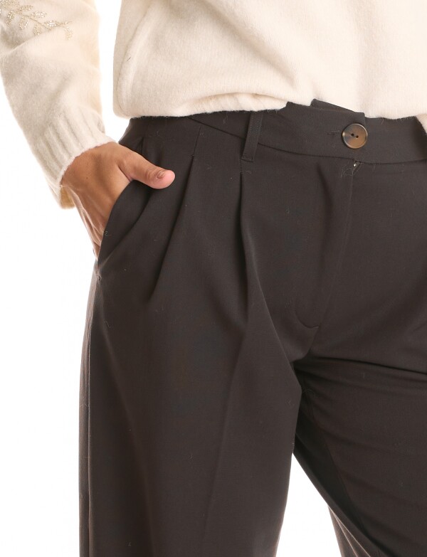 Pantalon Pinzas NEGRO
