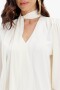 Blusa Lorena manga larga Off White