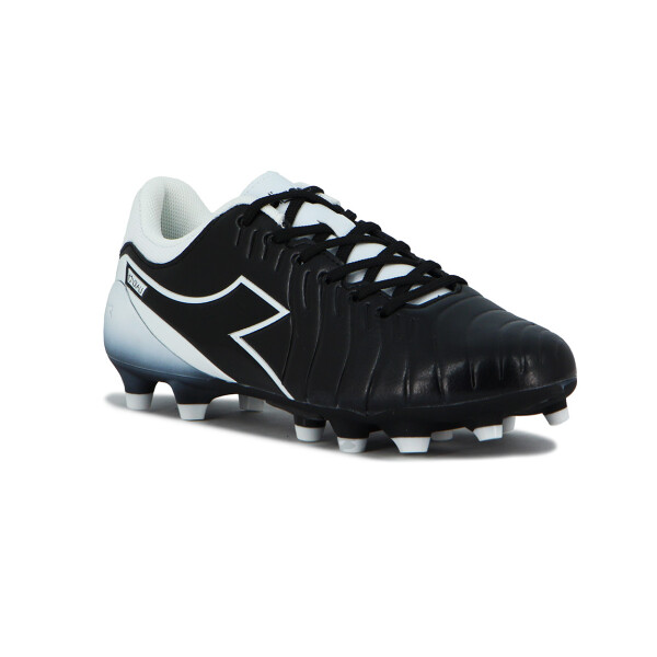 Zapato Fútbol Md Diadora Mondiali Teen Negro-blanco