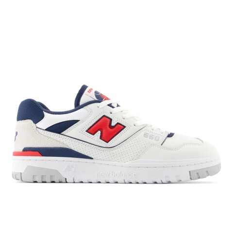 Championes New Balance Unisex - 550 - BB550ESD WHITE/RED